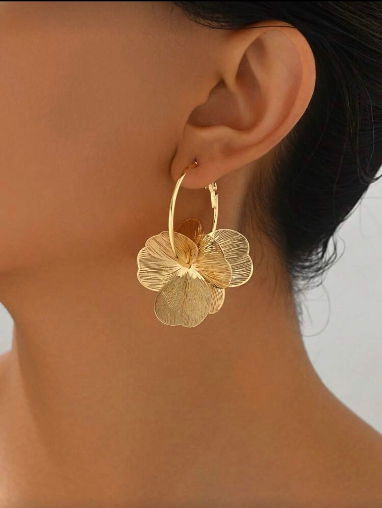 1 paire de boucles d'oreilles créatives, élégantes et de haute qualité